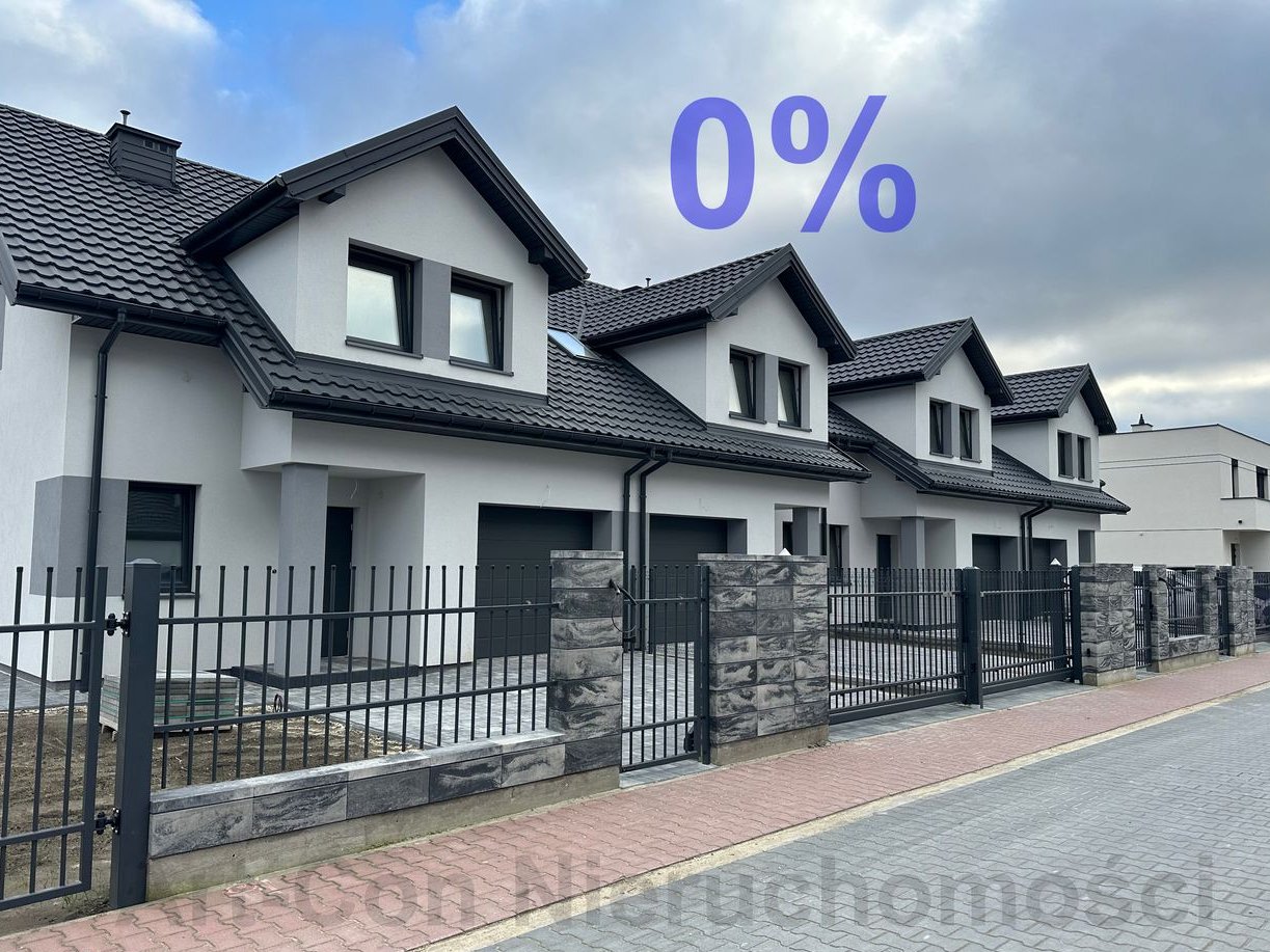 Skrajny segment 134m2 z dużą działką 441m2