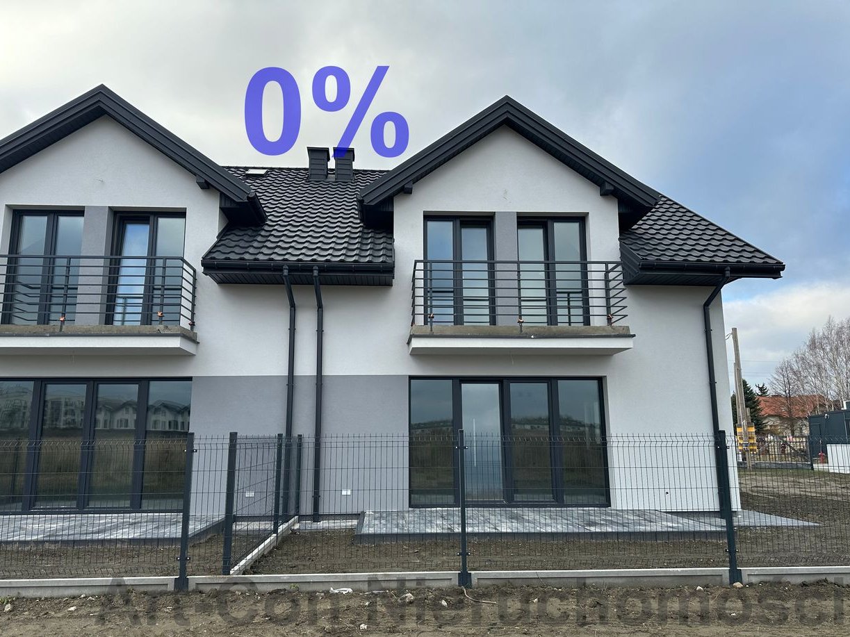 Skrajny segment 134m2 z dużą działką 441m2