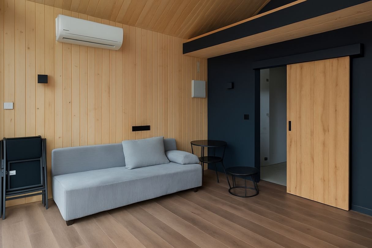 nowy i nowoczesny dom rekreacyjny w sercu Kaszub