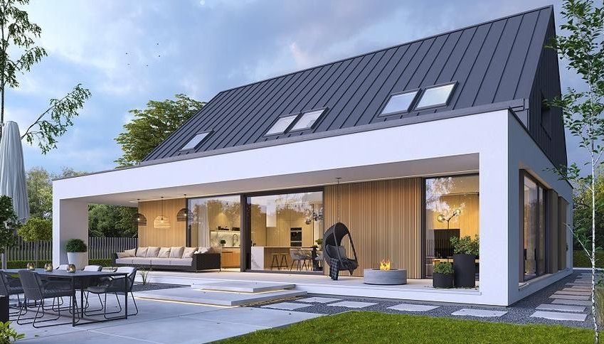 Zielona enklawa pod Lublinem – dom w Kalinówce