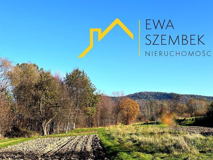 Dom drewniany w powiecie myślenickim działka 3800 m2