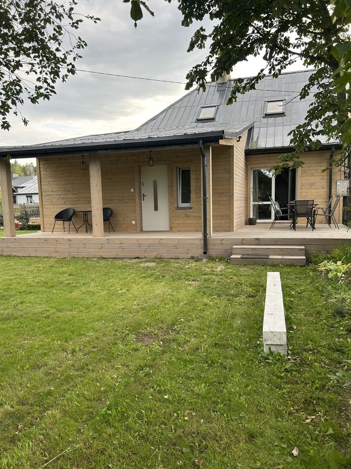 Dom w Czarnej Białostockiej - zabudowa czworacza