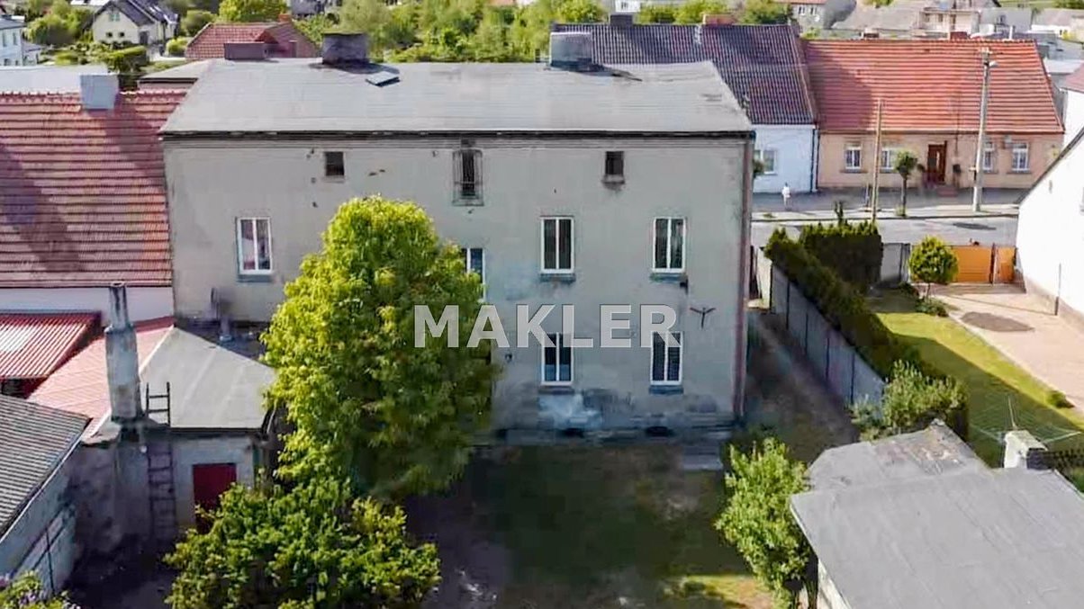 Kamienica w centrum Gąsawy z działką 1670 m2!!!