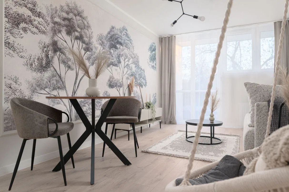 Nowoczesne 2-pokojowe mieszkanie z osobną kuchnią! Pełne wyposażenie!