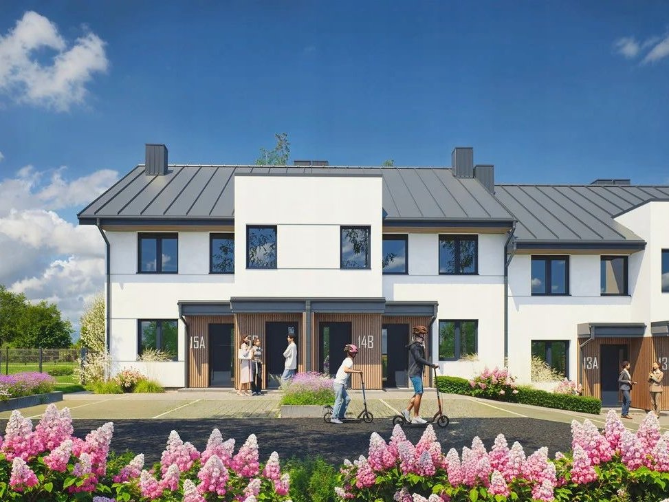 Nowoczesny dom z 3 pokojami w spokojnej okolicy