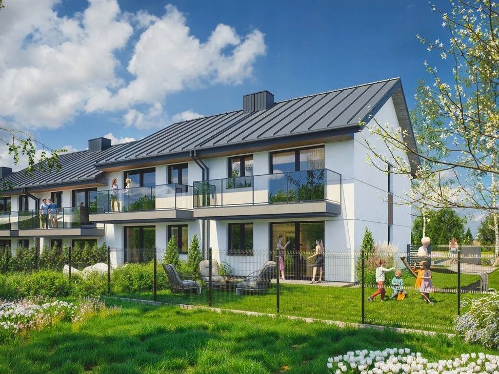 Nowoczesny dom z 3 pokojami w spokojnej okolicy