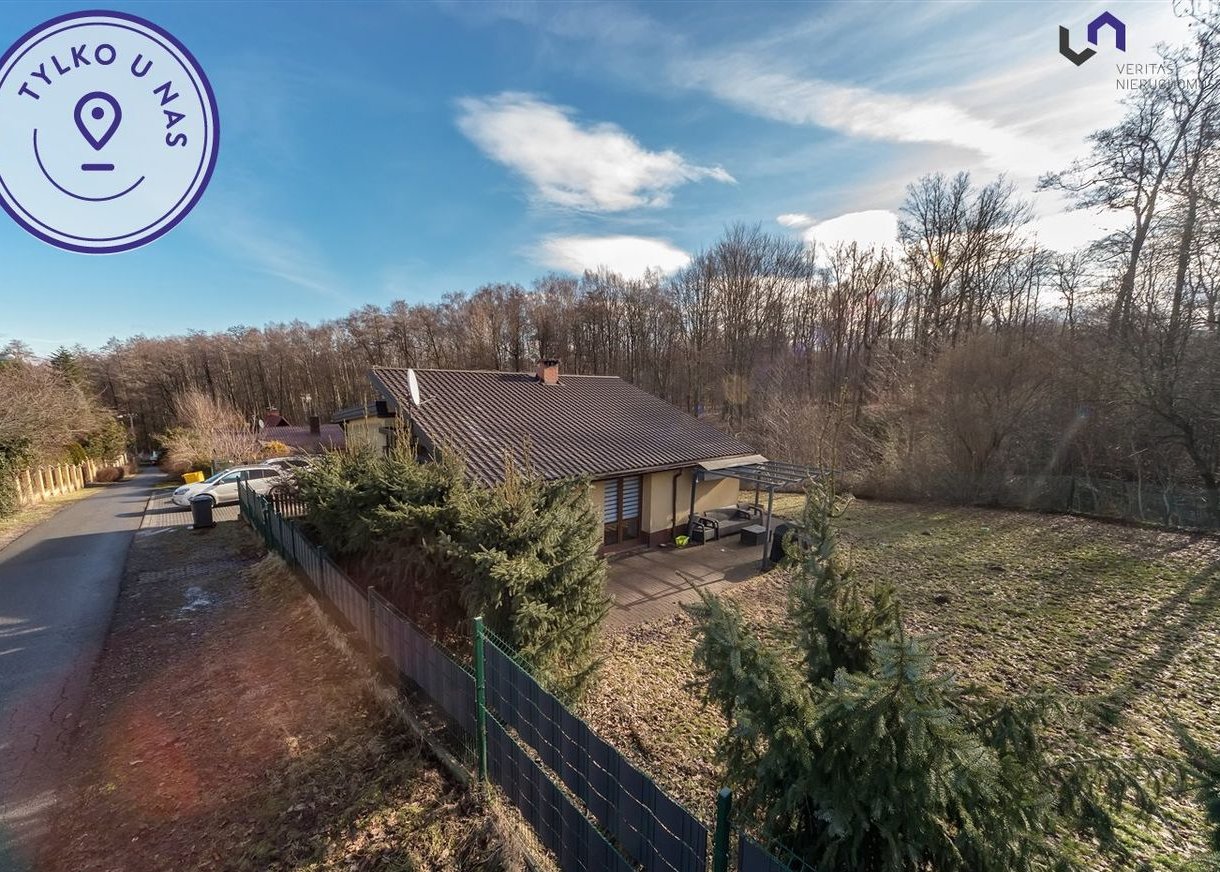 DOM Z DUŻĄ Działką Przy Lesie