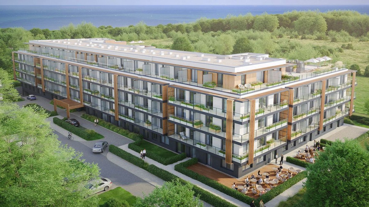 Apartamenty Klifova - apartament z widokiem na morze