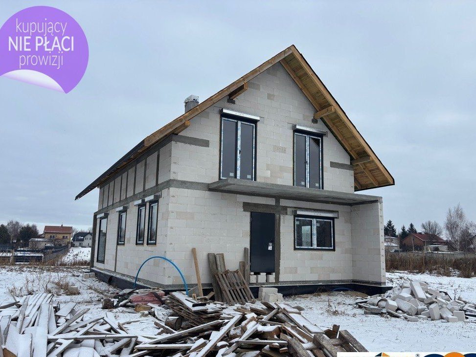 Dom w stanie surowym 30 min. od Warszawy