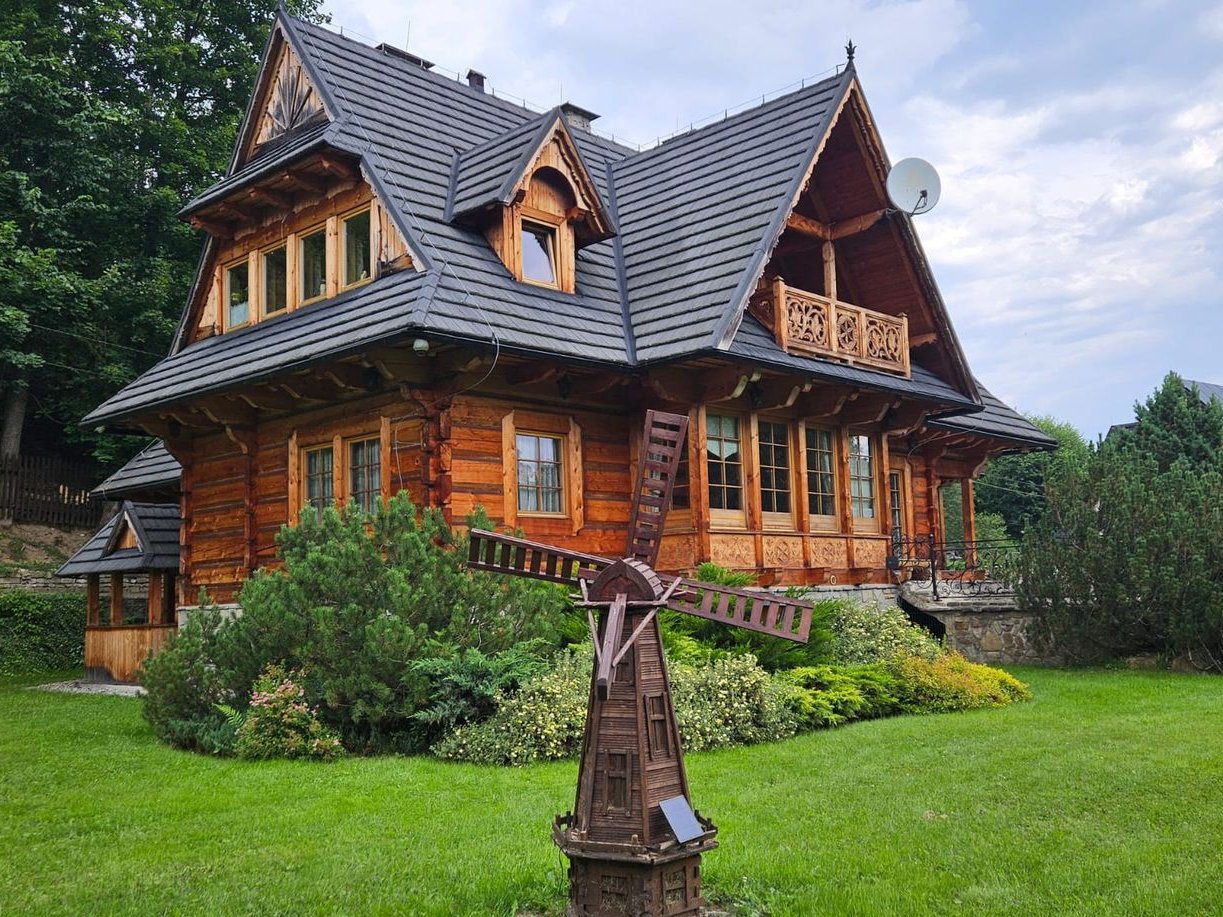 Jedyny taki dom w Zqakopanem z widokiem na Tatry