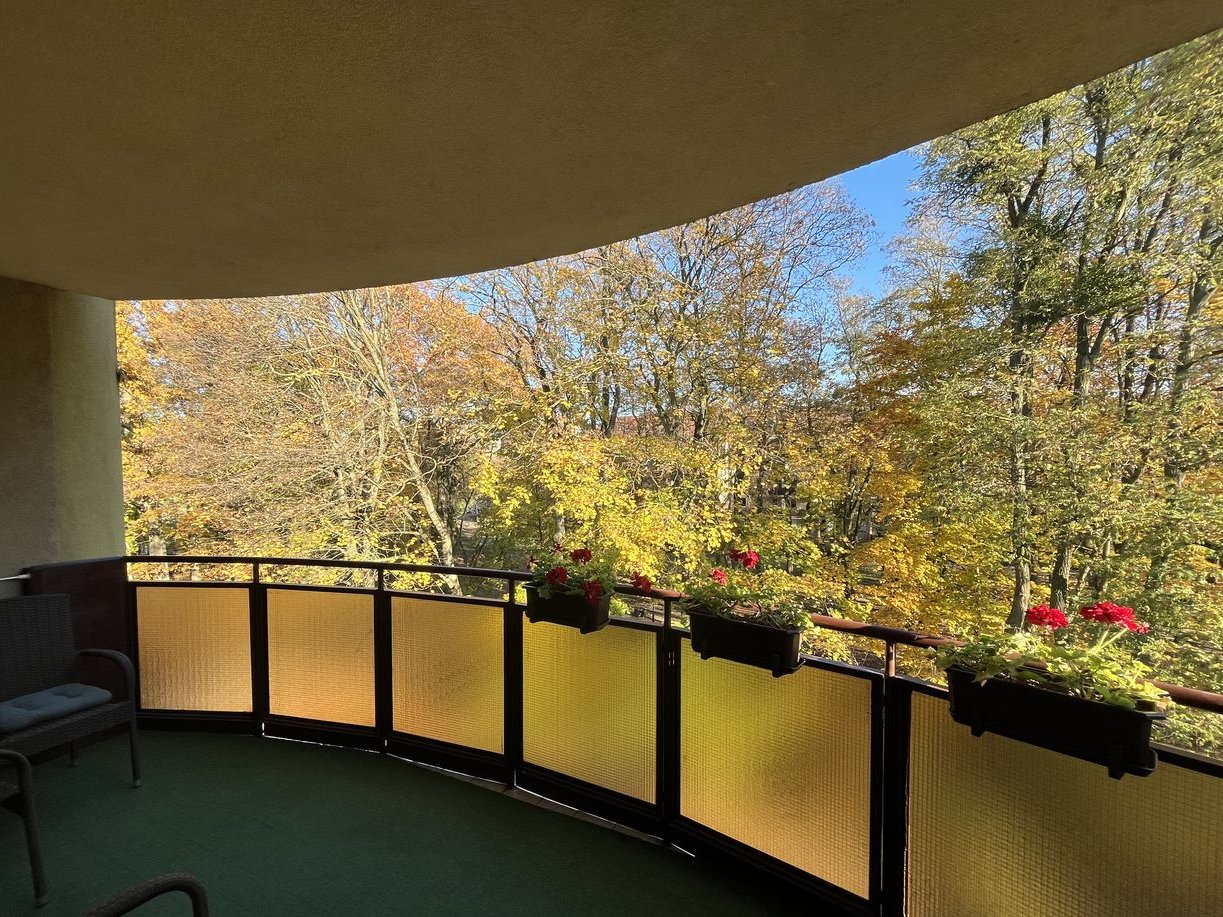 Bukowe – 2 pokoje – w cegle, puszcza, duży balkon, piwnica