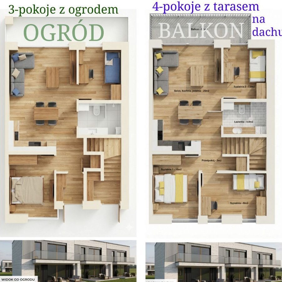 3 POKOJE + OGRÓD NA POŁUDNIE | Pompa Ciepła | Niezależne Wejście