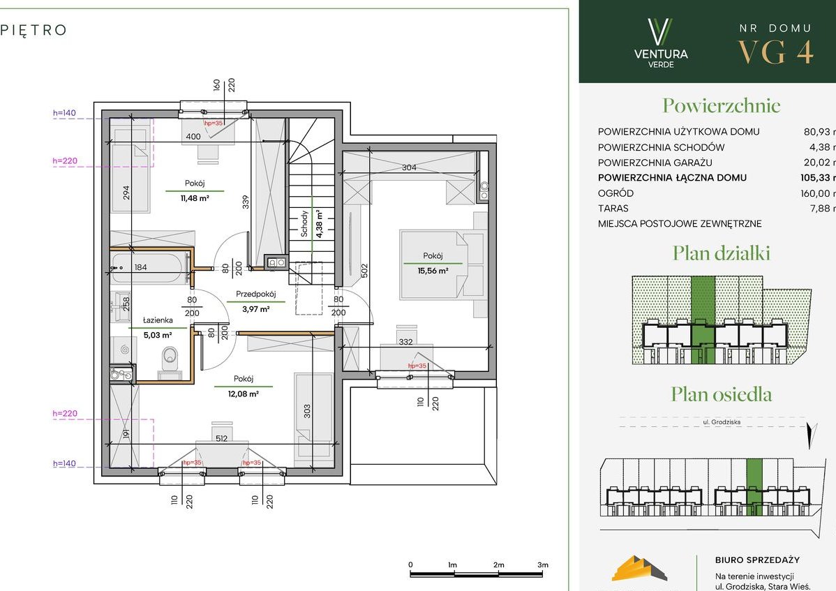 4-pokojowy dom 105m2 + ogródek Bez Pośredników