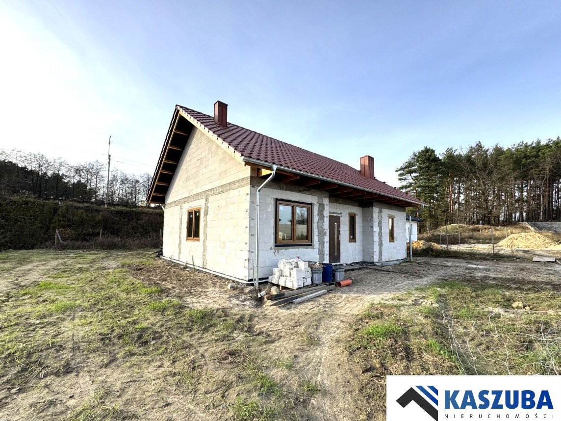 Przylep wolnostojący surowy zamknięty działka 9ar