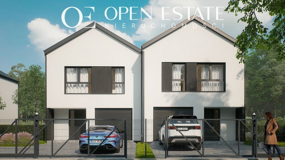 Energooszczędny, kameralny bliźniak z ogrodem