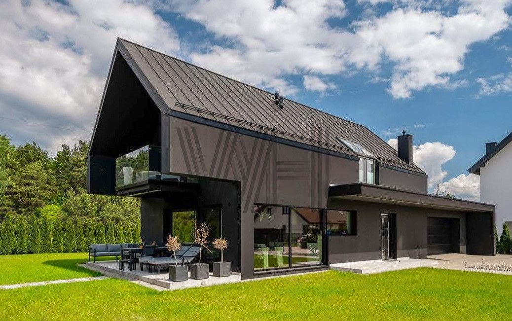 Luksusowy dom przy lesie