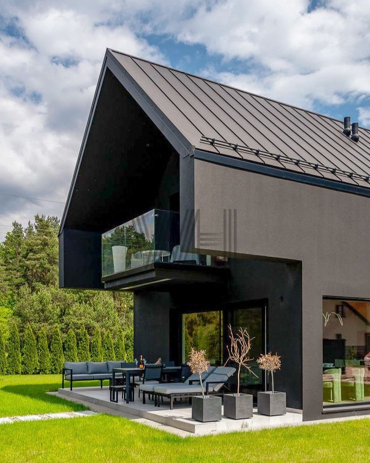 Luksusowy dom przy lesie