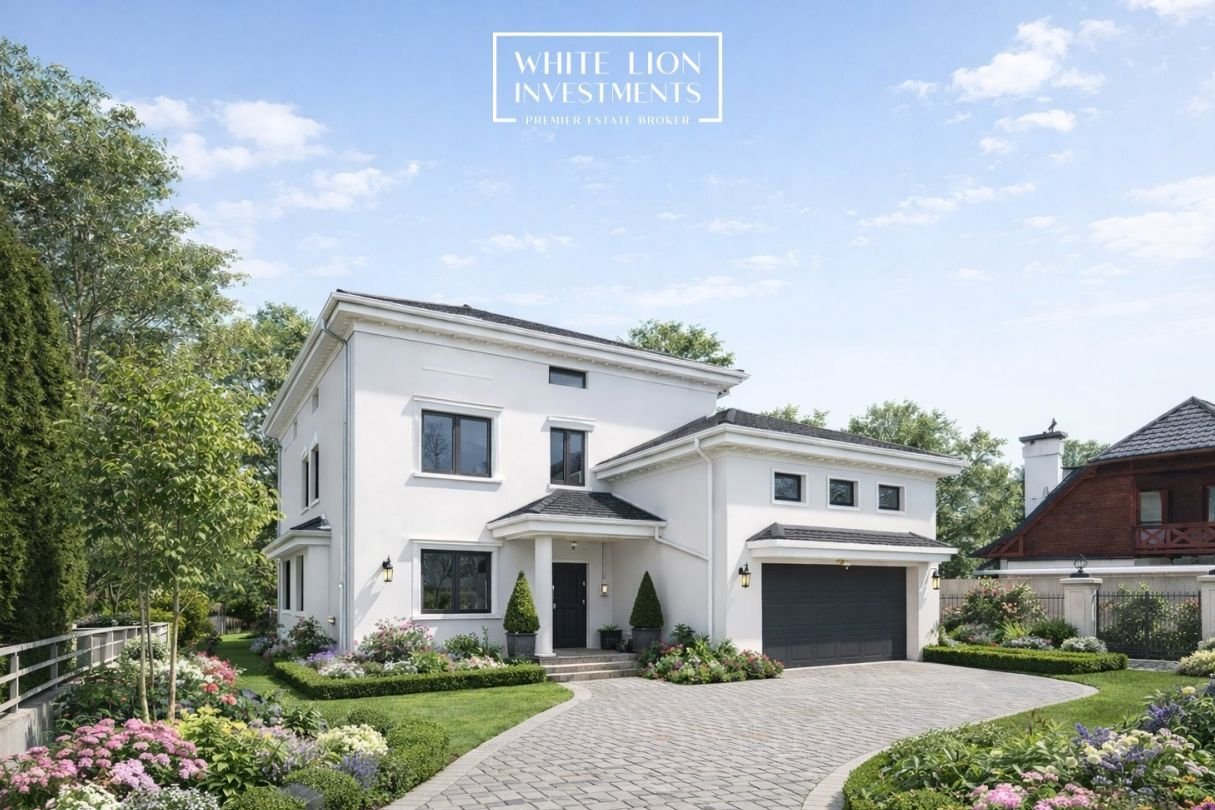 Nowoczesny dom w Zalesiu Dolnym do aranżacji