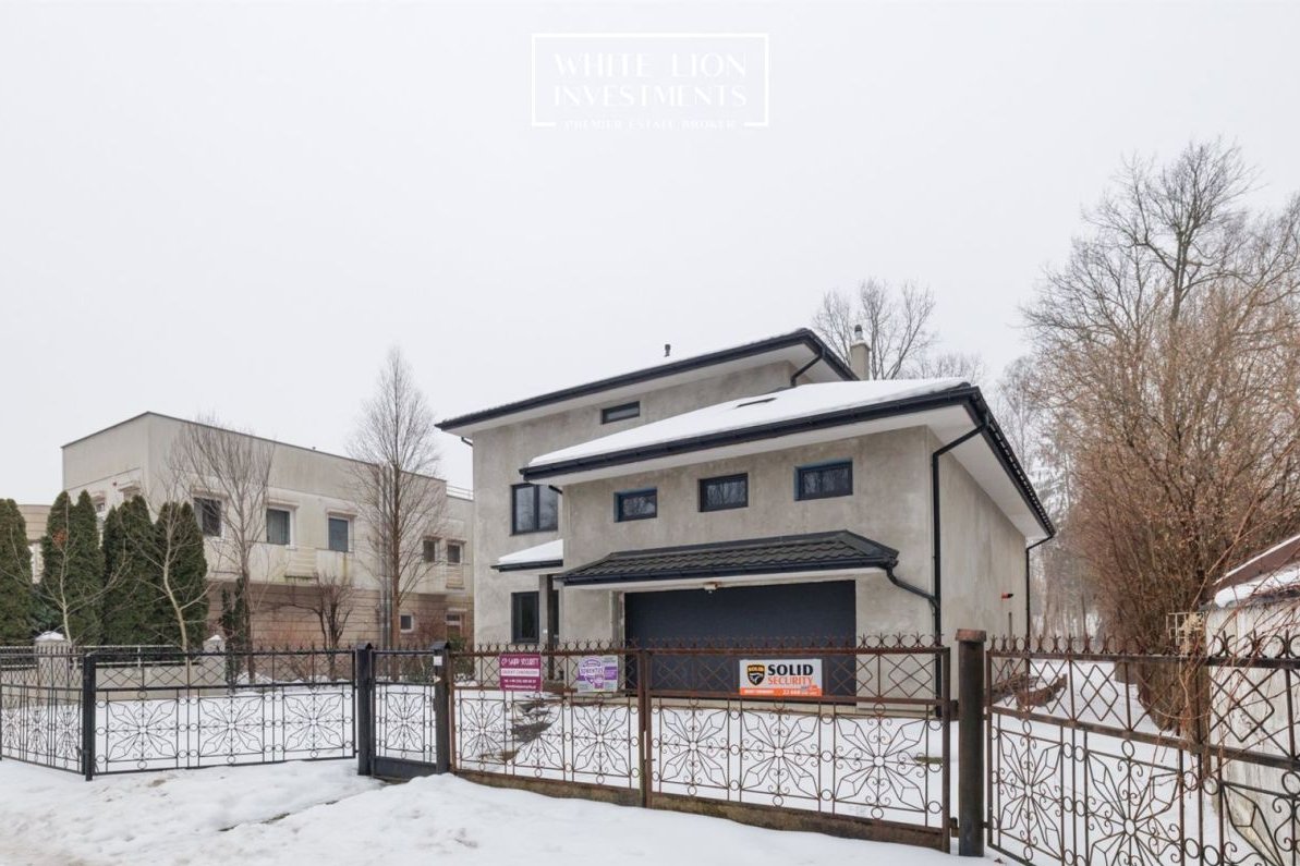 Nowoczesny dom w Zalesiu Dolnym do aranżacji