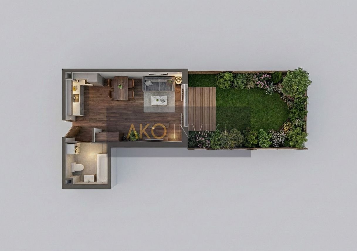 OSTATNIA kawalerka | Szybki termin - Kwiecień 2026 | Ogródek