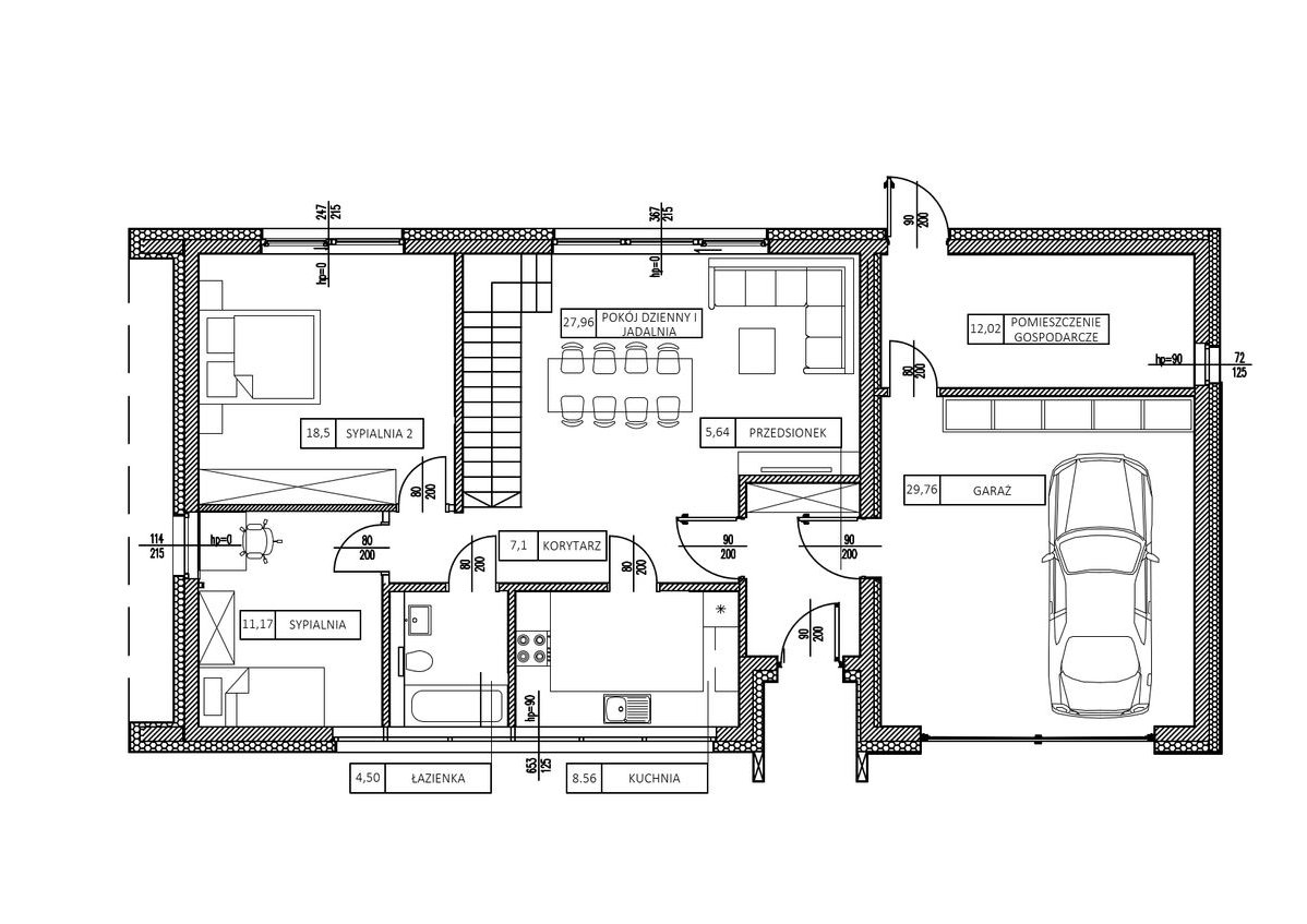 Dom jednorodzinny, działka 1002 m2 / OSADA LUBNÓW
