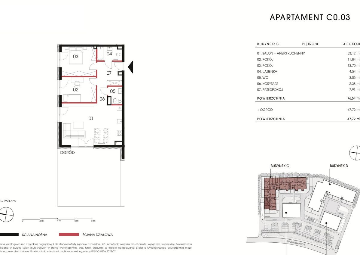 > ZAPYTAJ O RABAT < 3 pokoje + OGRÓDEK | Osobne WC