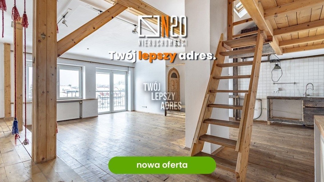 3-Pokojowe Mieszkanie Z Antersolą I Balkonem