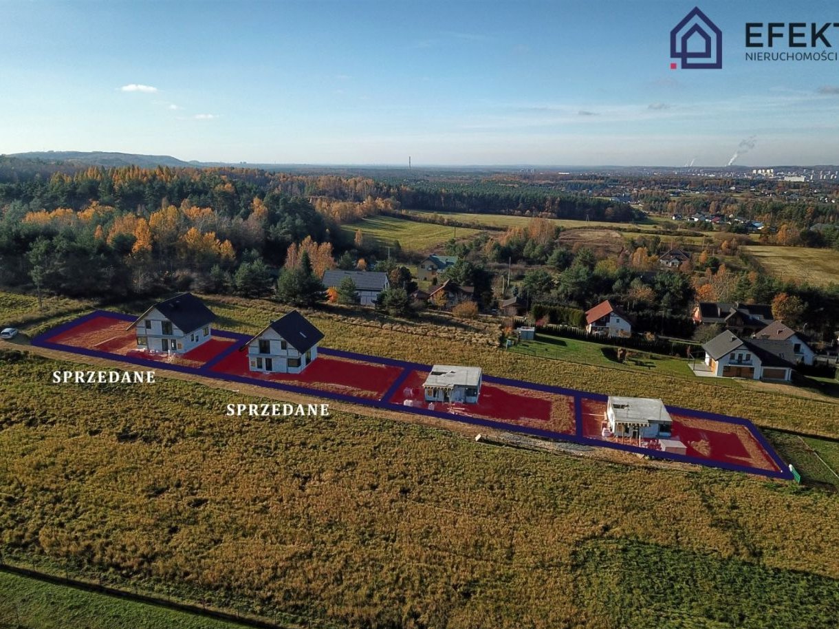 Nowa inwestycja 4 domów jednorodzinnych