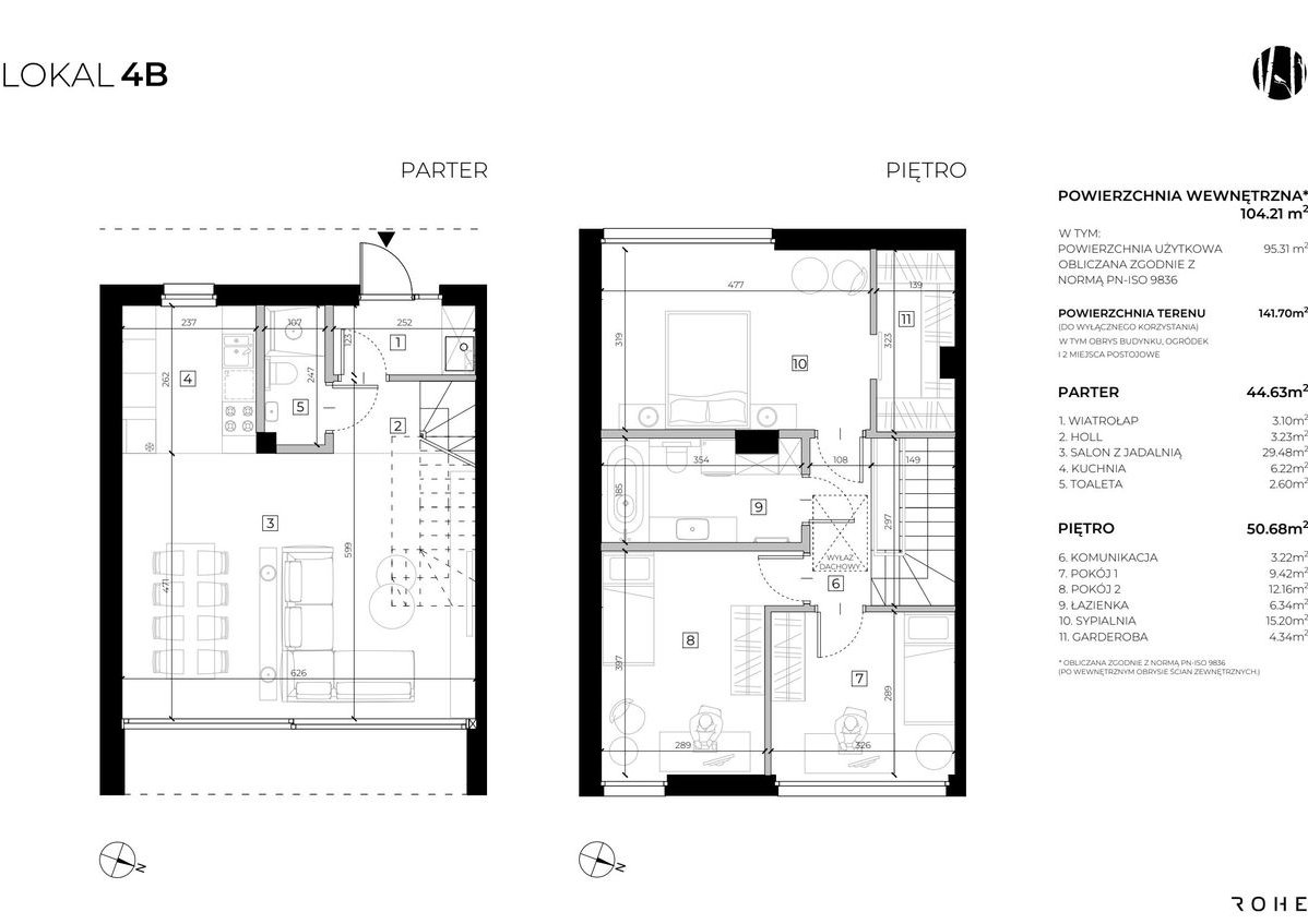 4-pokojowy dom 95m2 Bez Prowizji