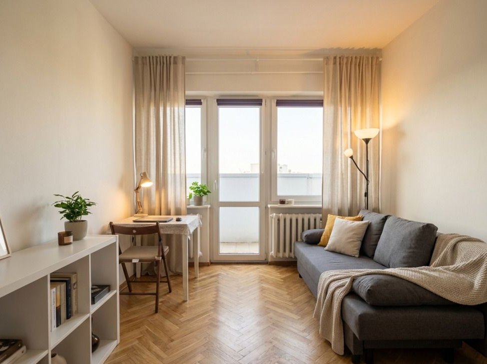 Piękny widok┃metro pod klatką┃Sgh naprzeciwko