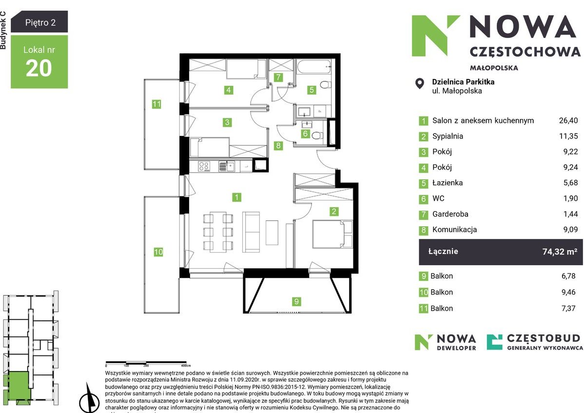 GOTOWE-ogrz.podłogowe, 3 balkony, południe-zachód, GARAŻ - ZOBACZ