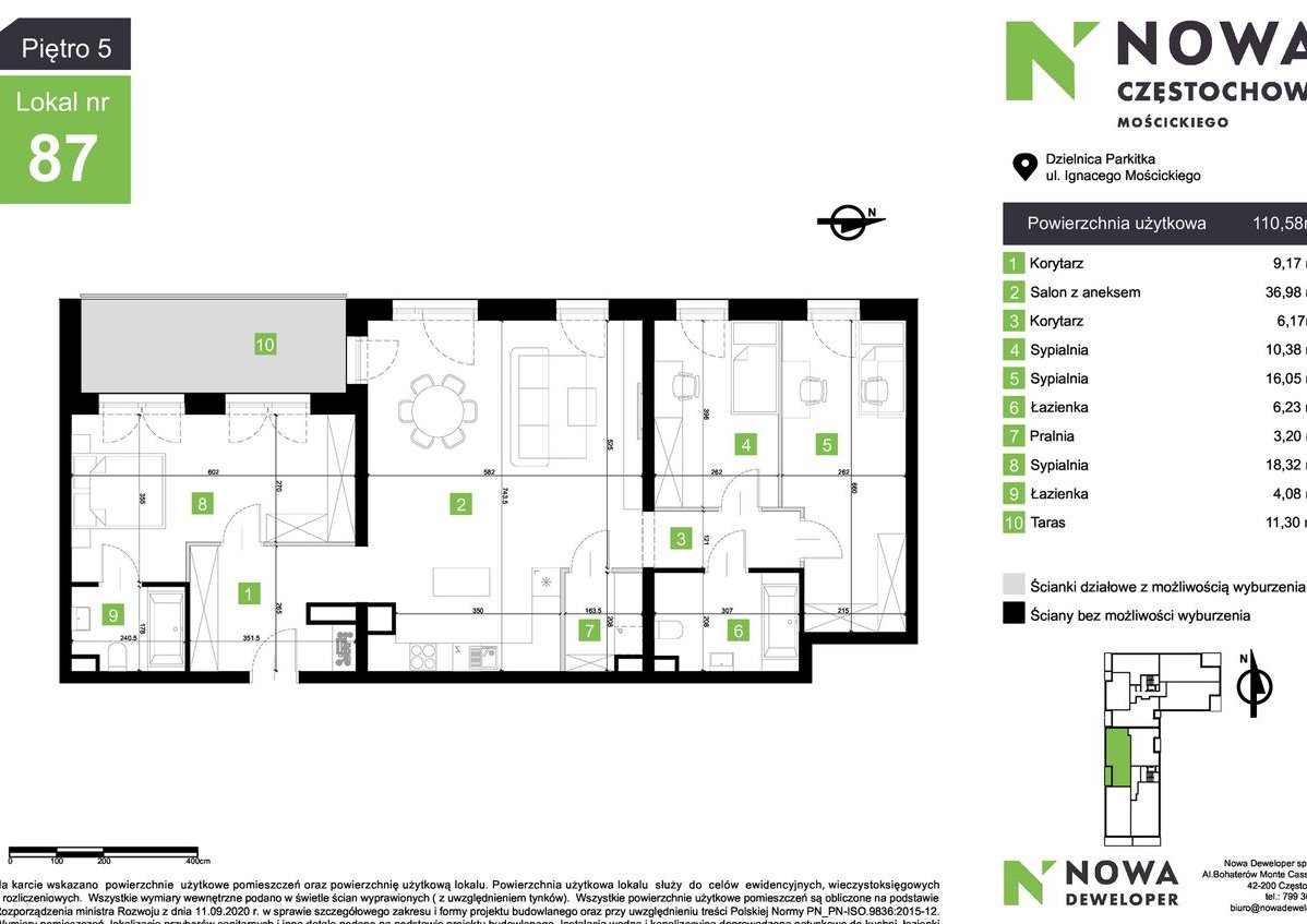APRTAMENT 110M2 | Oferta specjalna w MARCU - świetna lokalizacja!