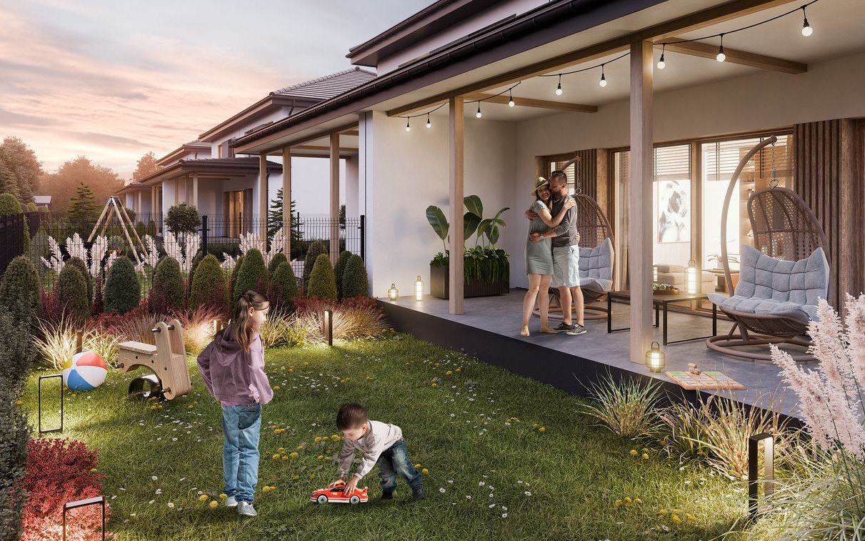 Komfortowy dom w doskonałej lokalizacji - Rekuperacja, taras, ogród !