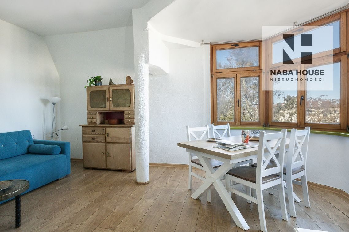 Poddaszowe mieszkanie z klimatem z super widokiem