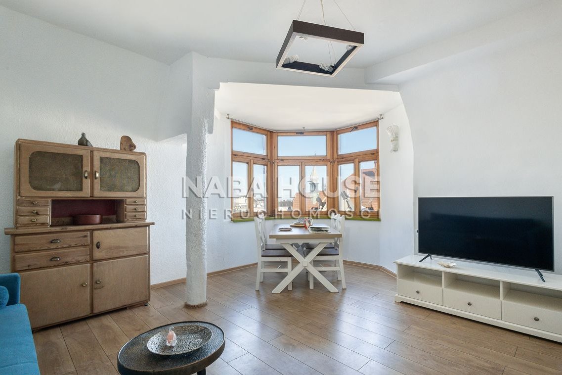 Poddaszowe mieszkanie z klimatem z super widokiem