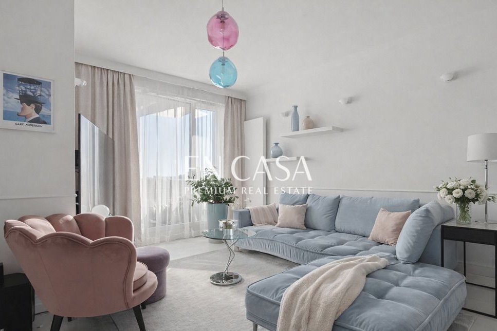 Unikatowe wnętrze na Woli (3 pokoje)