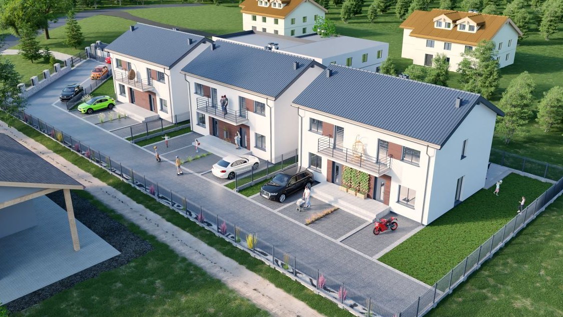 ⭐️ Bliźniak | Pompa Ciepła | Dz. 132m² & 225m² ⭐️