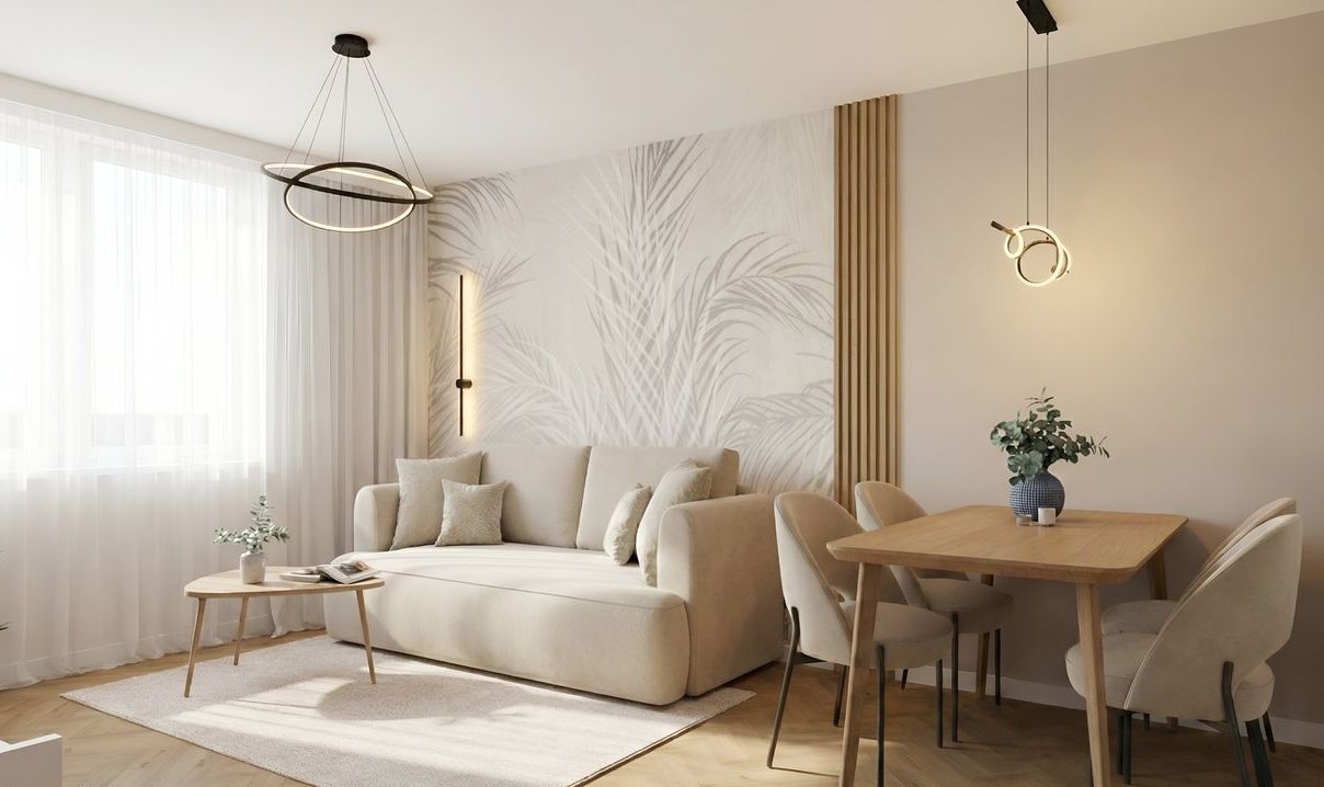 47,6m2 | 2 pokoje | Wyremontowane | Sikornik