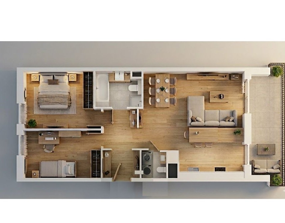 Nowe, Czyżyny, 3 pokojowe, stan deweloperski, balkon, miejsce garażowe