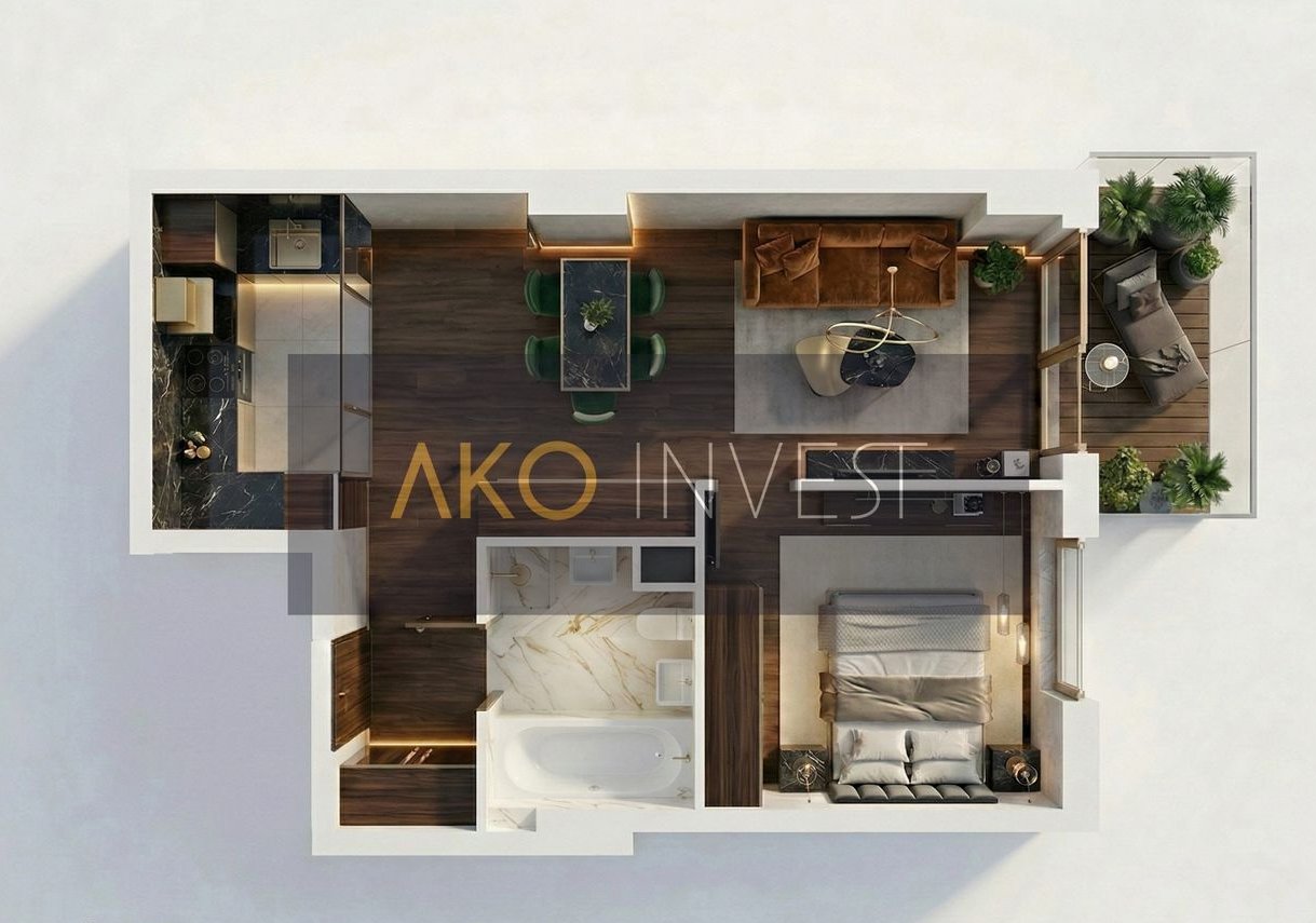 OKAZJA! 2 pok. 41m2 +DUŻY BALKON | GRATIS MP w hali i Smart Home!