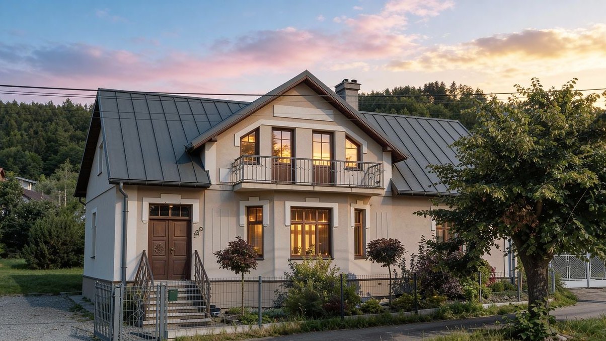 Dom z sauną i kominkiem | 5 sypialni | Bystra