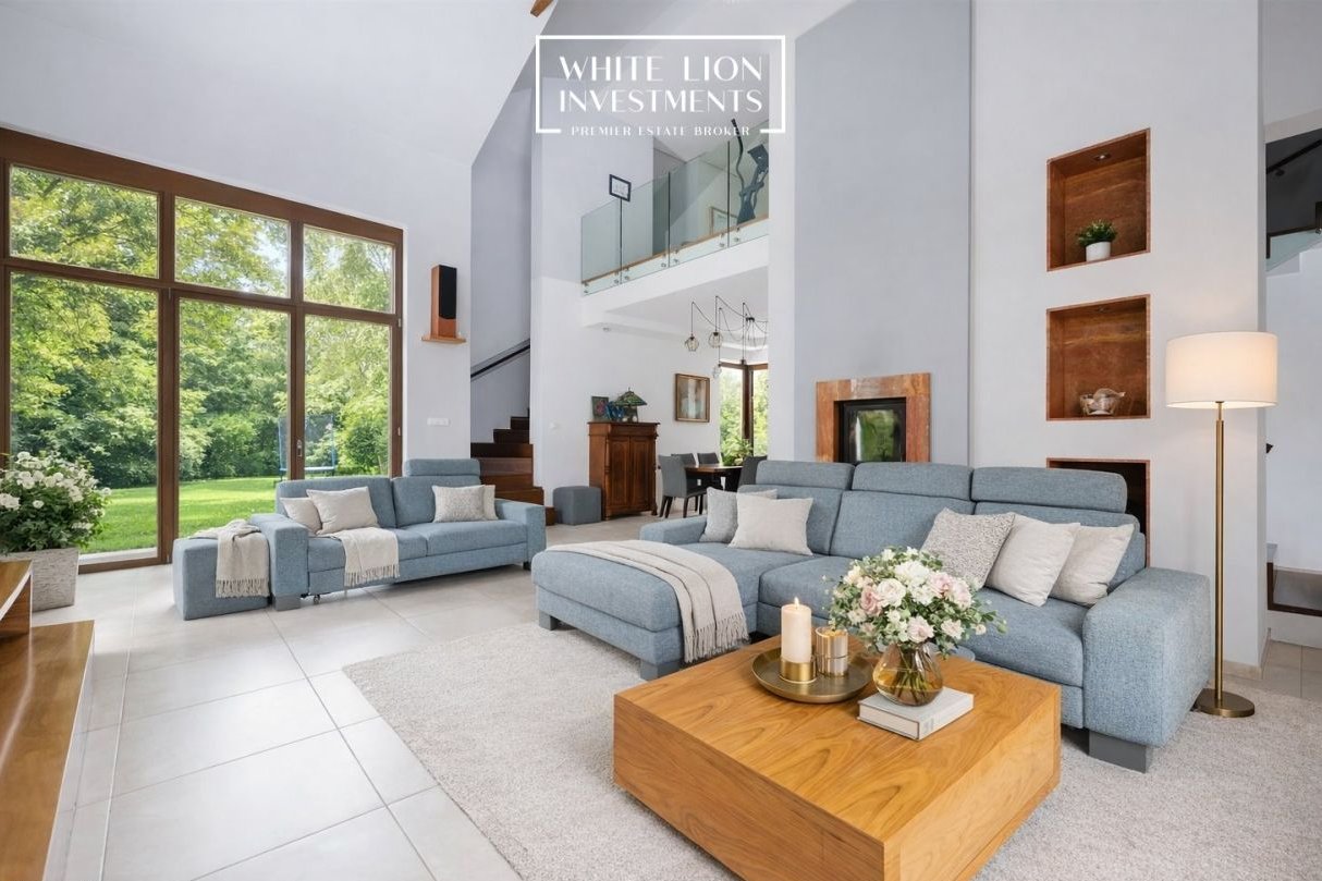 Komfortowy dom 320m2 z dużym ogrodem, cisza,zieleń