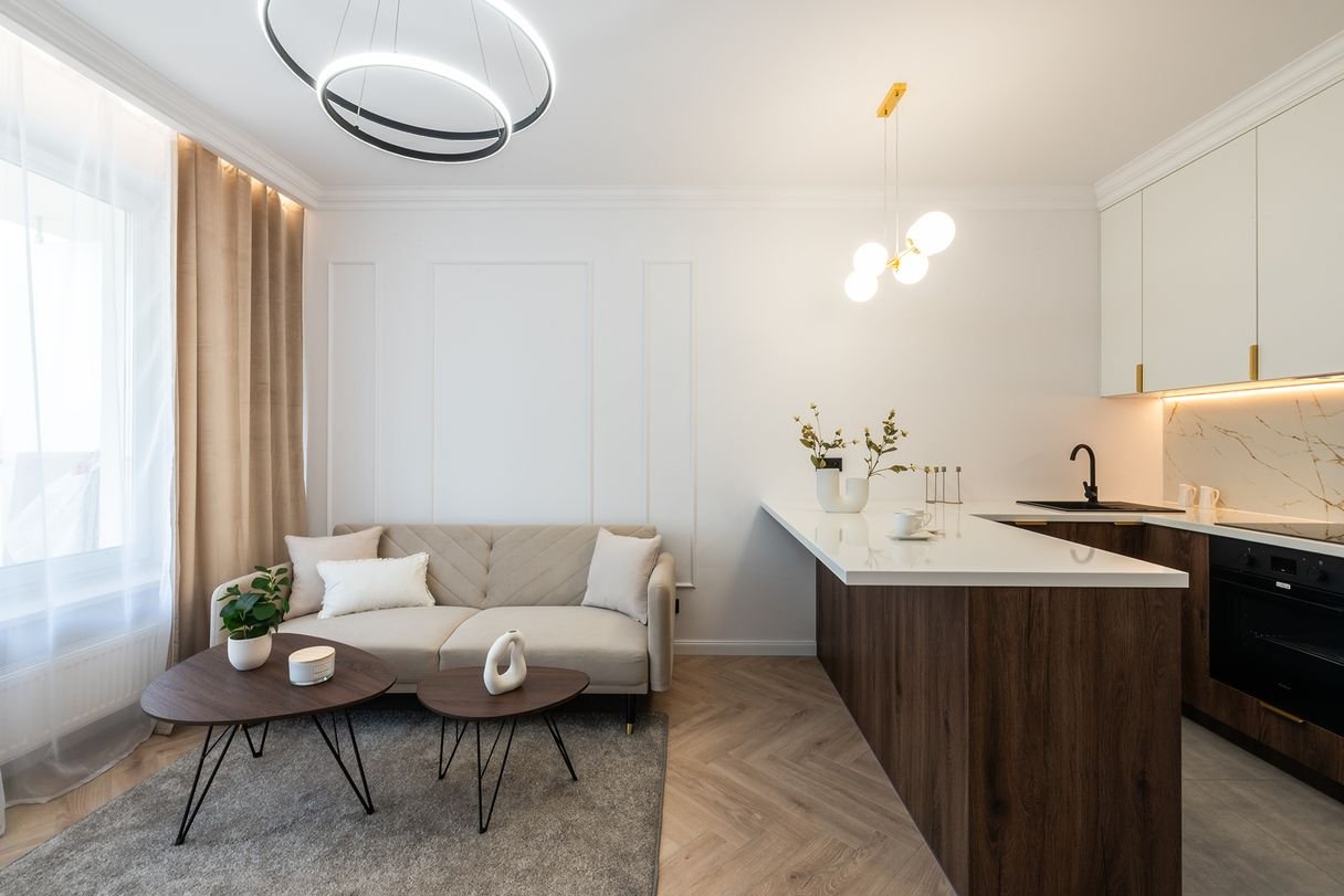 STAN DEWELOPERSKI! 2 POKOJE 7 Piętro z Widokami na Miasto! Bez PCC!