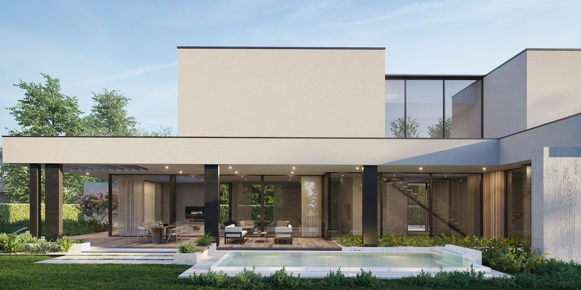 Piękna nowoczesna rezydencja przy lesie kabackim basen 2Q2026