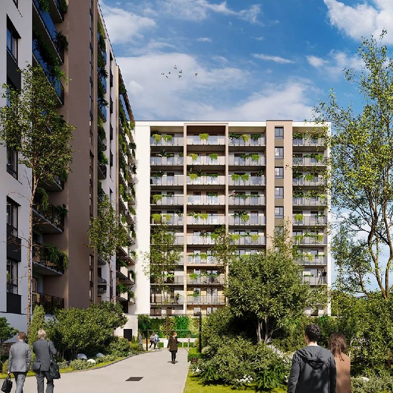 LUKSUS NA 9. PIĘTRZE: APARTAMENT Z GARDEROBĄ I DWOMA LOGGIAMI