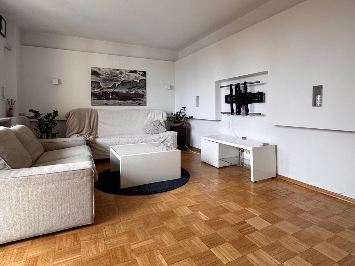 Przestronne 2-pok, balkon, piwnica, zieleń, Saska Kępa