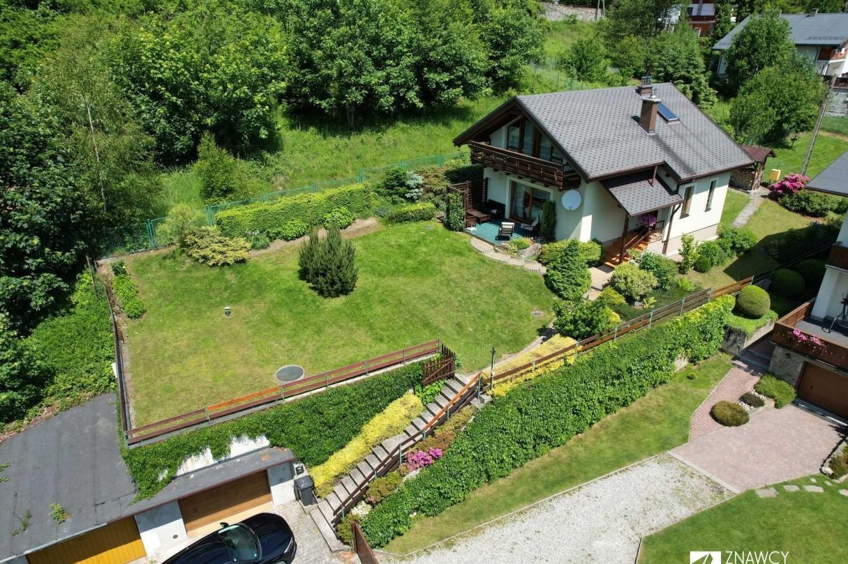 4 pok., 2 łazienki + garaż, widok na Skrzyczne