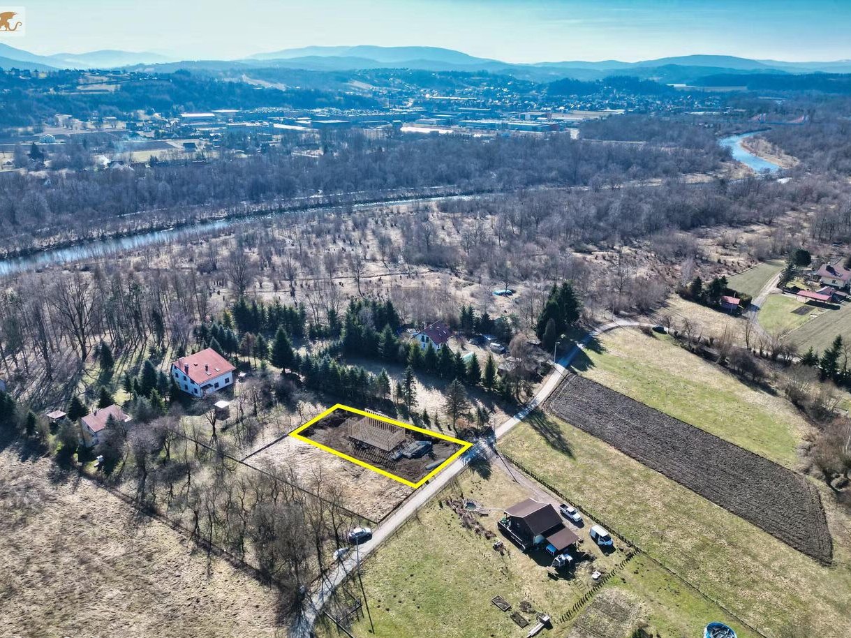 Dom szkieletowy PREMIUM – Dobczyce, działka 750 m2, deweloperski +