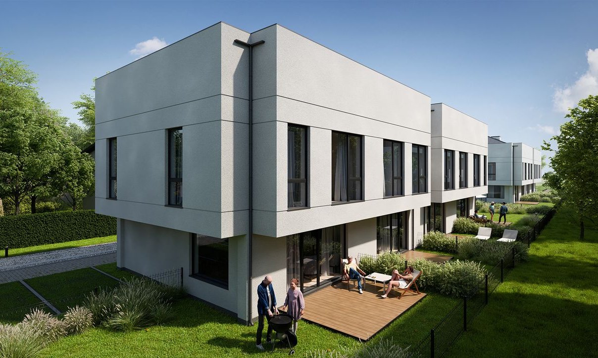 Segment 92 m.kw. z ogrodem i poddaszem