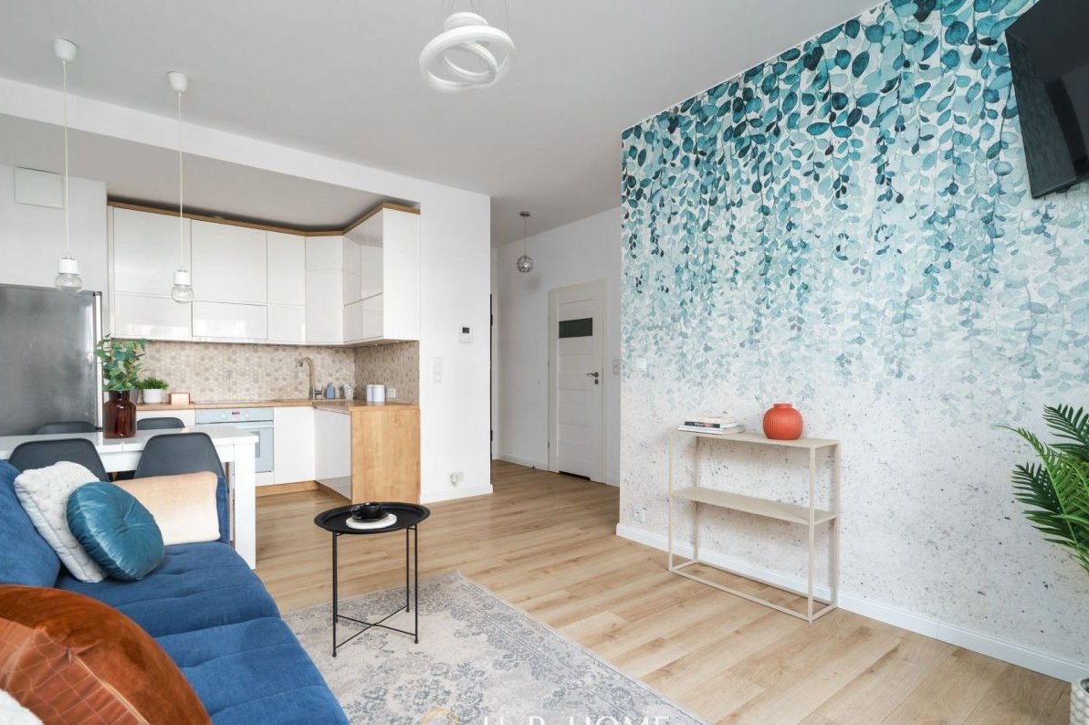 Komfortowe 2 pokoje z ogródkiem i garażem Wilanów